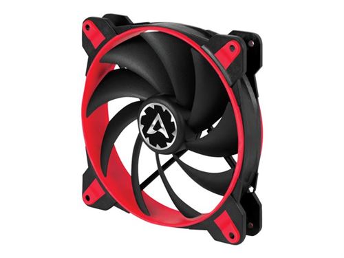 ARCTIC Bionix F140 - 140 mm Ventilateur Boîtier Gaming avec PWM PST - Ventilateur Refroidissement avec PST-Port - Réglage RPM en Synchro - Rouge