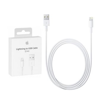 Apple Lightning to USB Cable - iPad / iPhone / iPod opladen / datakabel - Lightning / USB - 2 m