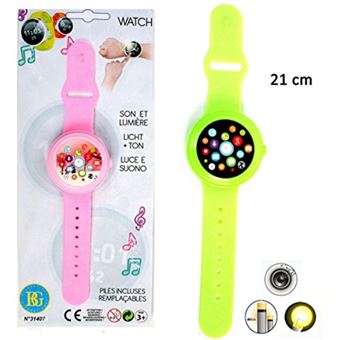 1 Fausse Montre Pour Enfant Lumineuse Et Sonore Jouet Deguisement Enfant Achat Prix Fnac