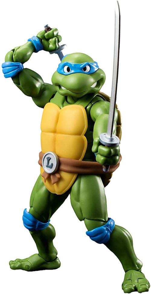 Figurine SH Figuarts - Tortues Ninja - Leonardo Deluxe