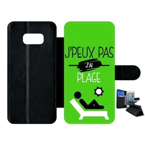 Etui à rabat samsung galaxy s8+ plus j peux pas j ai plage 4