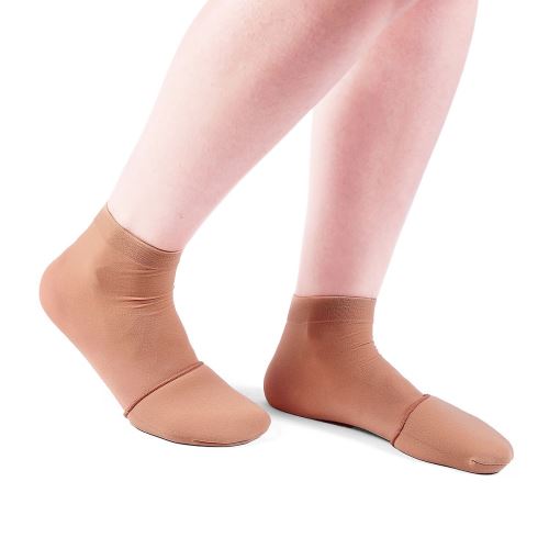 Chaussette avec bout en mousse