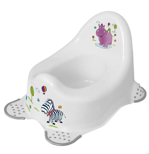 Keeeper Hippo Potty Blanc