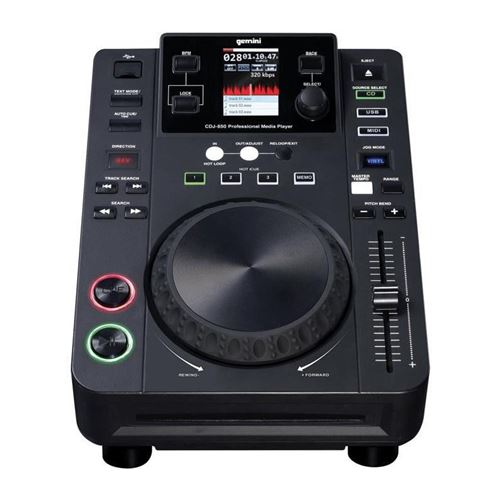 GEMINI MDJ-600 E Media Player professionnel - USB et CD