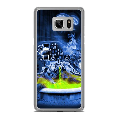 Coque en silicone Samsung Galaxy Note 6 - Fontaine