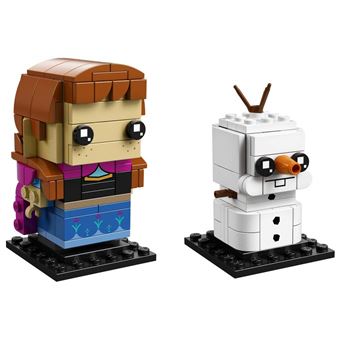 Lego BrickHeadz Anna et Olaf 41618 Disney Princess La Reine des Neiges Lego Achat prix fnac