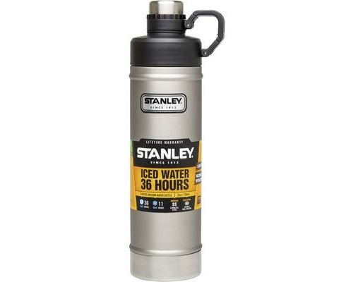 Stanley classic vakuum-bottle bouteille isotherme argent-noir 750 ml 10-02286-004