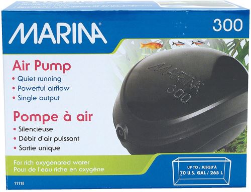 Comparer les prix de Marina Pompe à Air Débit 125 L/H pour Aquarium jusqu'à 265 L