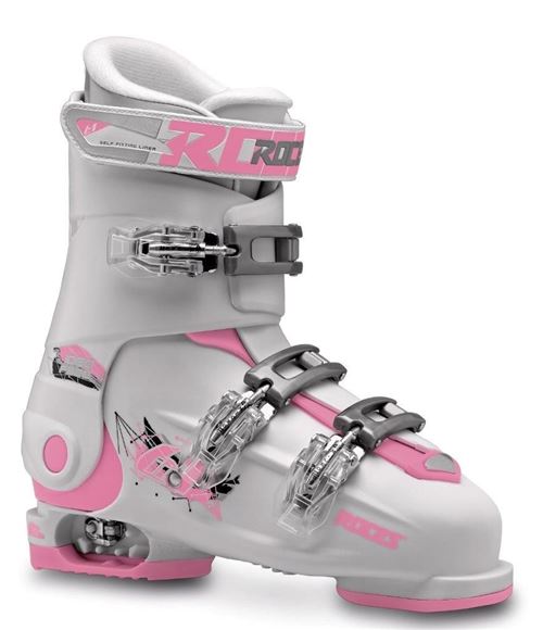 Roces chaussures de ski Idea Free filles blanc/rose