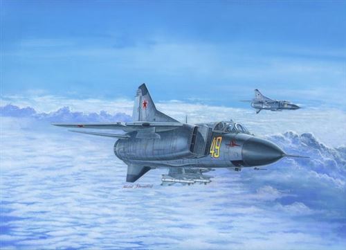 Maquette avion Trumpeter MIG-23M FLOGGER-B- 1/48 - Maquette d'avion