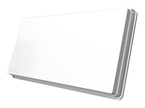 Strong SlimSat SA62 - Antenne - plaat - satelliet - 33. dBi (for 12.7 GHz) - tweeling LNB - buiten de deur, wandmodel, mast