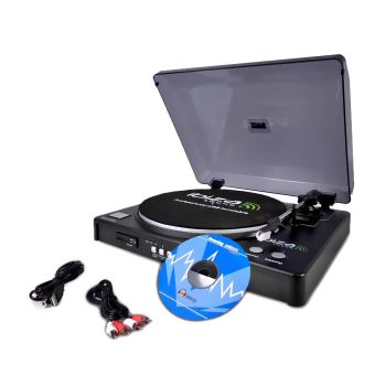 20 Sur Platine Vinyle Usb Sd Avec Fonction Enregistrement 33 45trs Logiciel Platine Vinyle Achat Prix Fnac