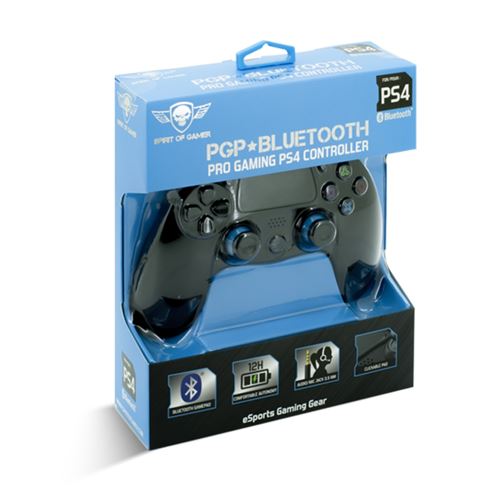 Manette de jeux Bluetooth Sans Fil White Shark Armageddon / PS3 et PS4