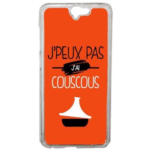 Coque j peux pas j ai couscous 5 compatible htc one a9 transparent
