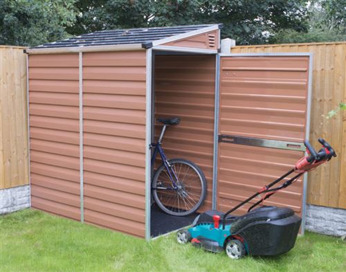 Abris de jardin adossé 2.1m² ambre Palram 703759