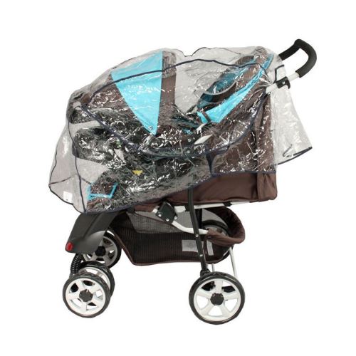 Bambisol habillage de pluie pour combinée poussette nacelle groupe 0+ transparent