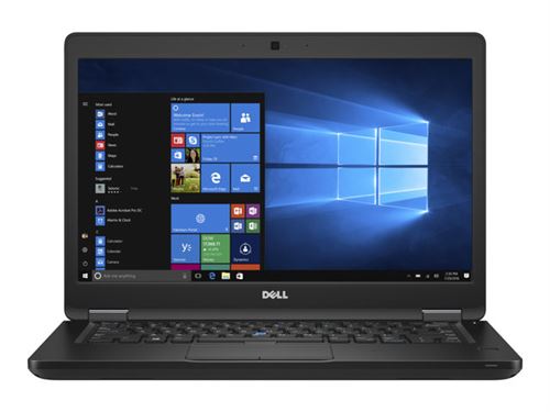 Dell Latitude 5480 - Intel Core i5 - 7200U / jusqu'à 3.1 GHz - Win 10 Pro 64 bits - HD Graphics 620 - 8 Go RAM - 128 Go SSD - 14" 1920 x 1080 (Full HD