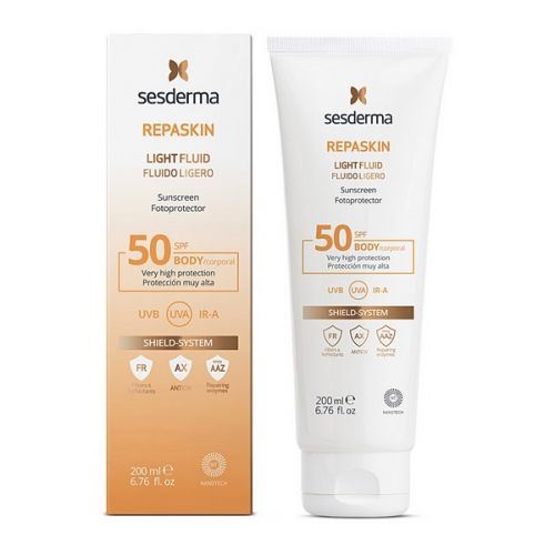 Protecteur Solaire Fluide Repaskin Corporal Sesderma Spf 50 (200 ml)