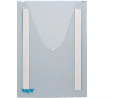 Hager FZ794 Transparent Cover 1pc Plastic Light Grey Self-Adhesive