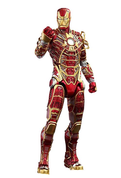 Hot Toys MMS412 - Marvel Comics - Iron Man 3 - Bones Mark 41 Retro Armor Version