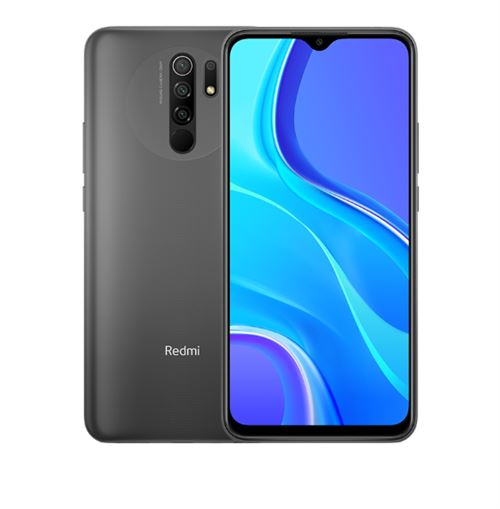 Xiaomi Redmi 9 Smartphone 4GB RAM 64GB ROM Téléphone Portable,6.53 Version Globale-Gris Carbone (NO NFC)