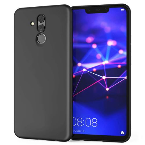 Étui En Gel Caseflex Huawei Mate 20 Lite - Noir Matte