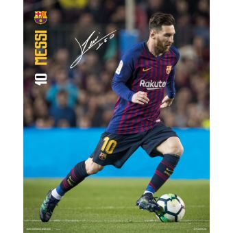 Messi AFFICHE Barcelona FC 40x50cm Poster