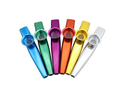 Instrument de musique en métal Kazzoo Kazoo en alliage d'aluminium