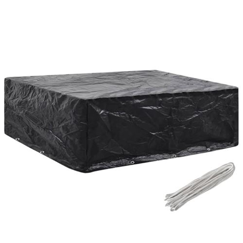 vidaXL Tuinmeubelhoes met 8 oogjes 250x210x90 cm