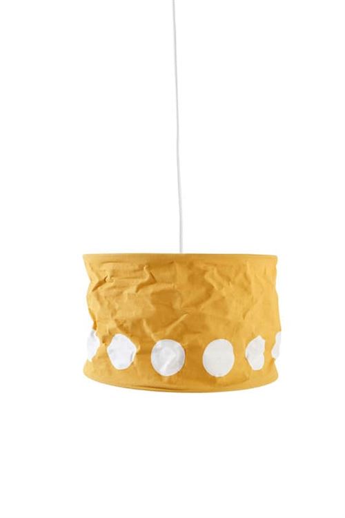 Suspension jaune en lin Kid's Concept