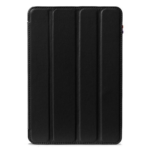 Housse tablette Apple iPad 2017 - Véritable cuir Noir