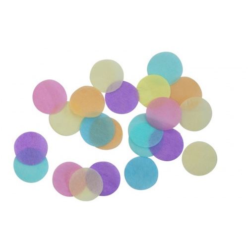 Amscan confettis 15 grammes de papier aluminium pastel