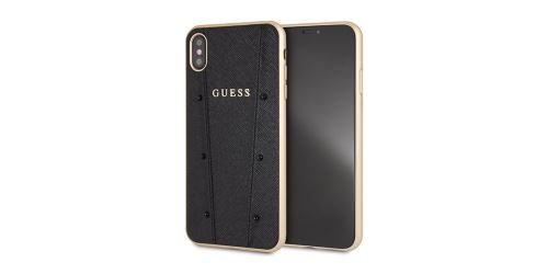 Coque iPhone XS Max 6,5 Guess Kaia noire