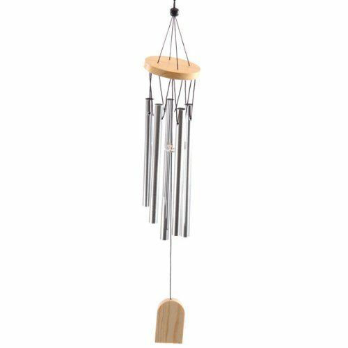 Carillons éoliens à cinq tubes métalliques - 58 cm