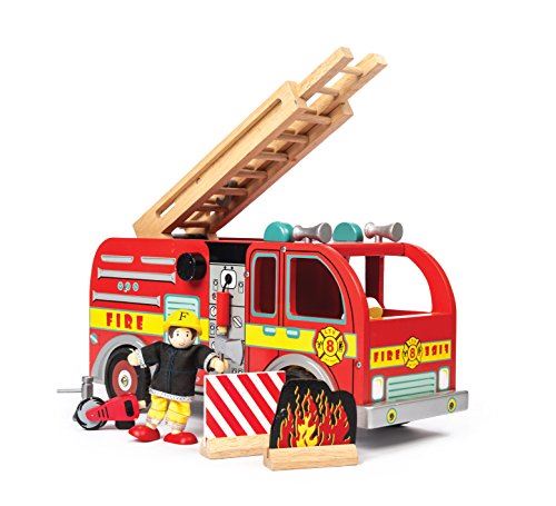 Ensemble de pompiers en bois Le Toy Van