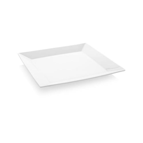 Assiette Carrée Bianco 240 ou 260 mm - x 6 - Fine Dine - 24 cm Porcelaine 260x260 mm
