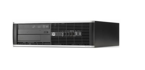 Unité centrale HP Elite 8300 SFF - Noir - Intel Pentium G870 / 3.10 GHz - RAM 8 Go - HDD 250 Go - DVD - Gigabit Ethernet - Wifi - Windows 10 Professio