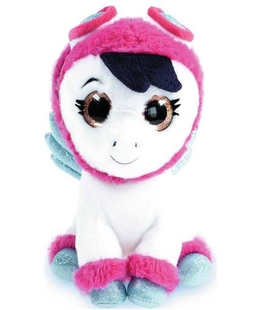 Studio 100 peluche K3 Pegasus40 cm blanc/rose
