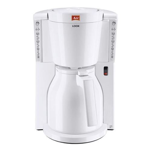 Melitta Look Therm - Koffiezetapparaat - 12 bekers - wit