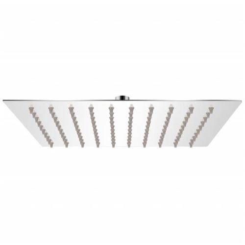 Vidaxl Multicolore Tête De Douche Plongeante Carrée En Acier Inoxydable 20X20 Cm