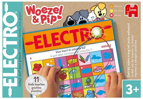 Jumbo Electro Original Woezel & Pip jeu d'apprentissage