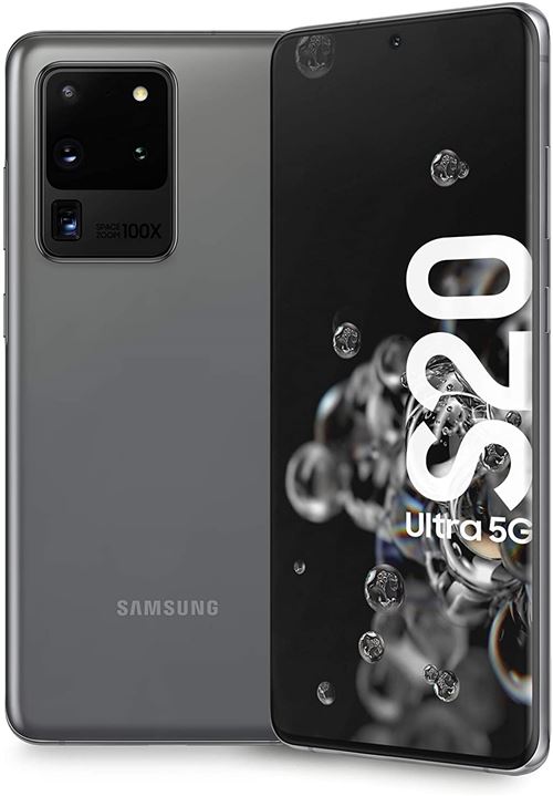 SAMSUNG G988 S20 Ultra Galaxy 5G 128GB 12GB RAM DS Cosmic Grey EU