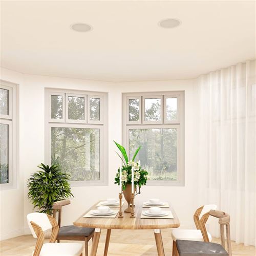 vidaXL Haut-parleurs encastrés muraux/de plafond et tweeter 2 pcs 240W