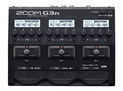 Zoom G3n - Multi effets et simulateur d'amplis (copie)