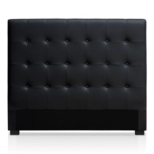 PARIS PRIX MENZZO T&ecirc;te de lit Luxor 140cm Noir