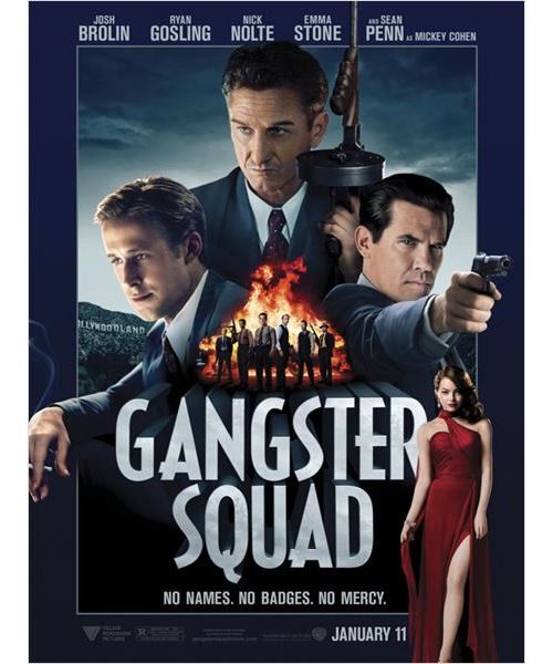 Gangster Squad AFFICHE CINEMA ORIGINALE