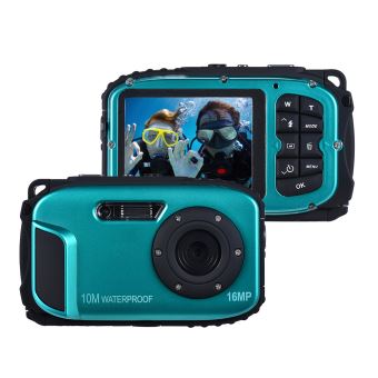 Appareil Photo Submersible Enfant 10m - Caméra Étanche 48MP Vidéo 1080P Avec Carte 32GB