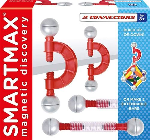 Smart Max SMX 107 – Connecteurs et de Construction Jouet de Construction, Multicolore