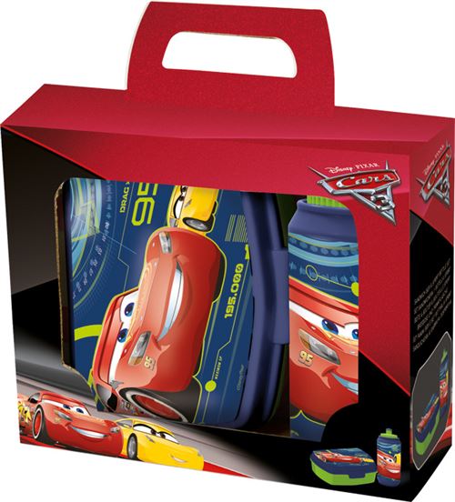 Boîte Repas Et Gourde Disney Cars
