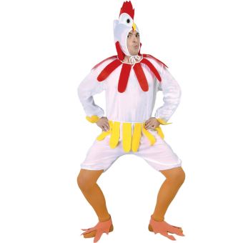 Déguisement Adulte Poule Taille 52-54 - 1